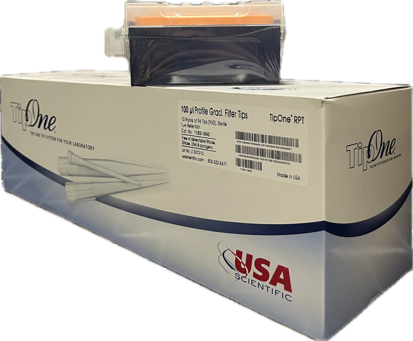 Pipette tips 100 µL