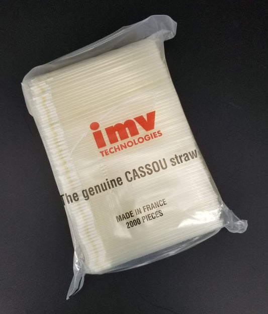 Straws 0.25 cc Clear